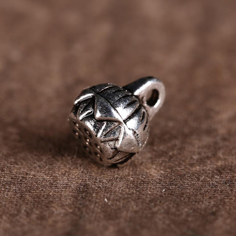 Epacket DHL No fading and no rusting Tibetan silver lotus flower pendant DFMXD024 jewelry Charms pendants
