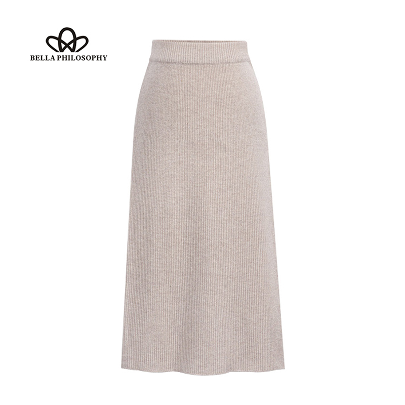 Herstory 2020 Autumn Wool Skirt Split Bag Hip Skirt Female Middle Section Casual Natural Polyester Lanon Mid-Calf None, Sk001qgr3
Herstory 2020 Autumn Wool Skirt Split Bag Hip Skirt Female Middle Section Casual Natural Polyester Lanon Mid-Calf None, Sk001qgr3