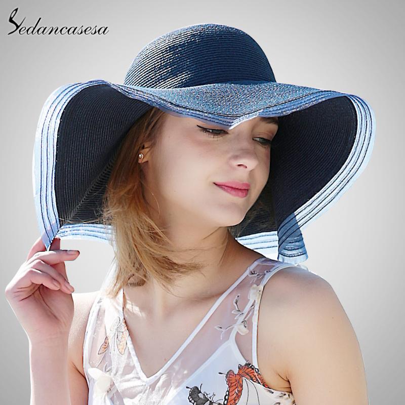 Sedancasesa Soft Foldable New Sun Visors Cap Wide Brim Floopy Lady Women Summer Sun Hats Beach Hats for Girls Straw Hat Chapeau, Brown
Sedancasesa Soft Foldable New Sun Visors Cap Wide Brim Floopy Lady Women Summer Sun Hats Beach Hats for Girls Straw Hat Chapeau, Brown