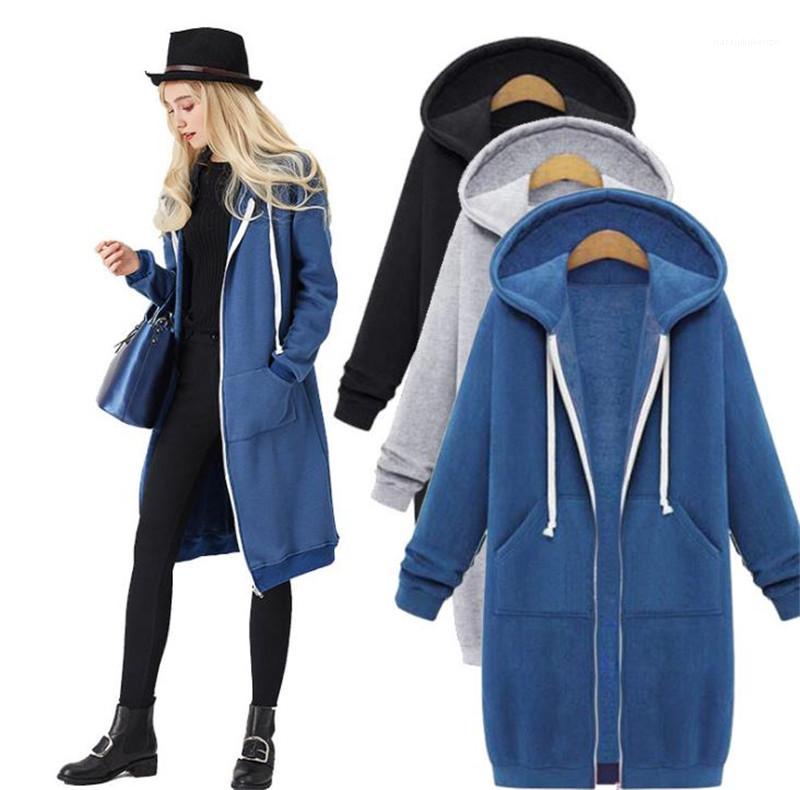 Casual Solid Color Mid Long Cardigan Hoodies Korean Style Women Coat Plus Size Women Hoodies Winter Fashion, Gray
Casual Solid Color Mid Long Cardigan Hoodies Korean Style Women Coat Plus Size Women Hoodies Winter Fashion, Gray