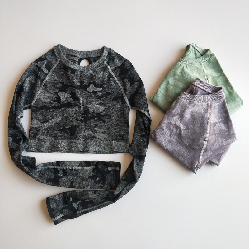 workout shirts for women camo long sleeve seamless crop top winter exercise yoga sports shirts ladies fitness gym women, Black
workout shirts for women camo long sleeve seamless crop top winter exercise yoga sports shirts ladies fitness gym women, Black