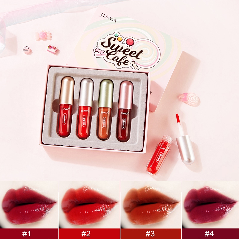 Lip Gloss 4pcs Set Mirror Lip Glaze Fantasy Caramel Silky Moisturizing Women Makeup Accessory, Picture show
Lip Gloss 4pcs Set Mirror Lip Glaze Fantasy Caramel Silky Moisturizing Women Makeup Accessory, Picture show