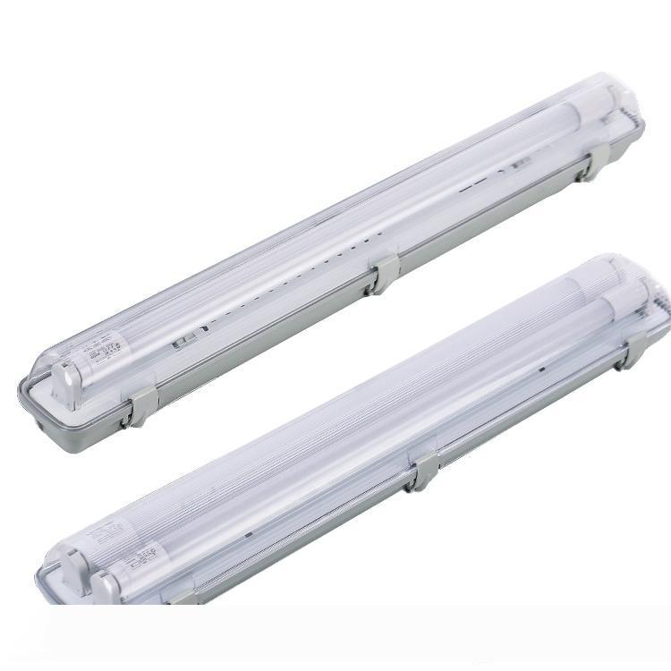 LED Vapor Proof Light Fixture with 2X LED T8 led Tubes Waterproof IP54 Shop Light Bar for Garage Basement Industry Fluorescent LightSupport