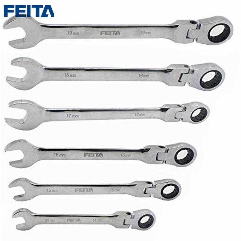 FEITA 14-19mm Activities Ratchet Gears Wrench Torque Set flexible Open End Bike Spanner Car Repair Hand Tools (1PC & 6PCS
FEITA 14-19mm Activities Ratchet Gears Wrench Torque Set flexible Open End Bike Spanner Car Repair Hand Tools (1PC & 6PCS