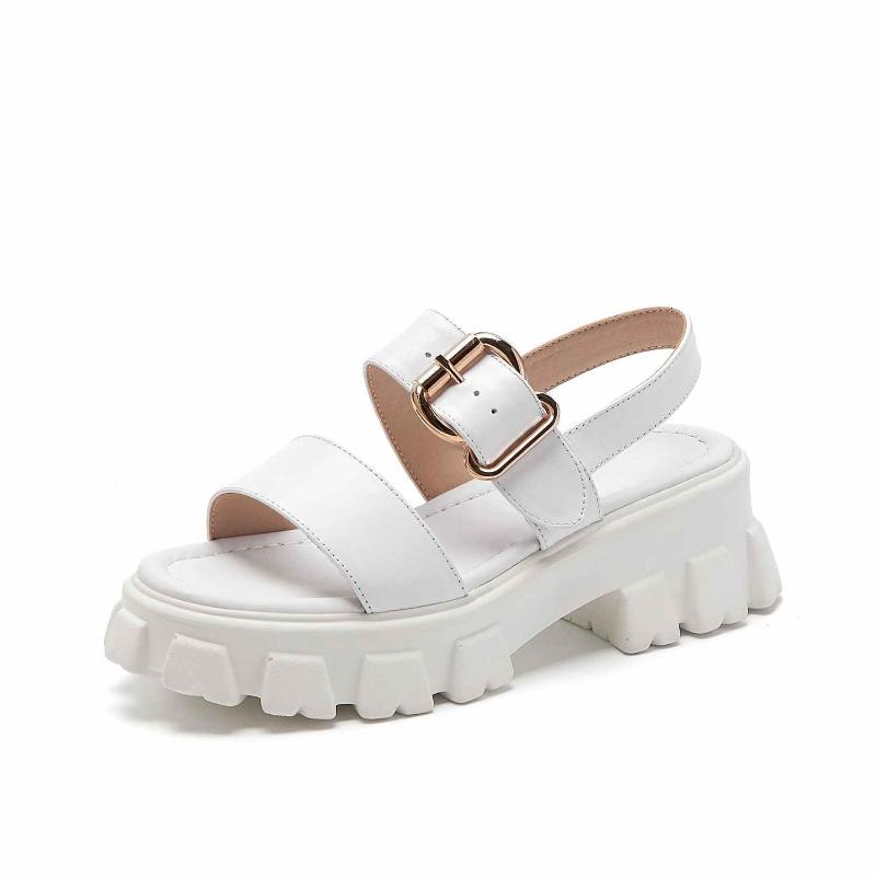 YD-EVER European design genuine leather peep round toe high heels gear bottom buckle straps fashion summer basic sandals L61-a, Black
YD-EVER European design genuine leather peep round toe high heels gear bottom buckle straps fashion summer basic sandals L61-a, Black