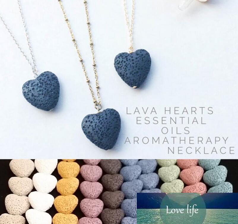 Heart Lava-rock Bead Long volcano Necklace Aromatherapy Essential Oil Diffuser Necklaces Black Lava Pendant Jewelry free Factory price expert design Quality
Heart Lava-rock Bead Long volcano Necklace Aromatherapy Essential Oil Diffuser Necklaces Black Lava Pendant Jewelry free Factory price expert design Quality