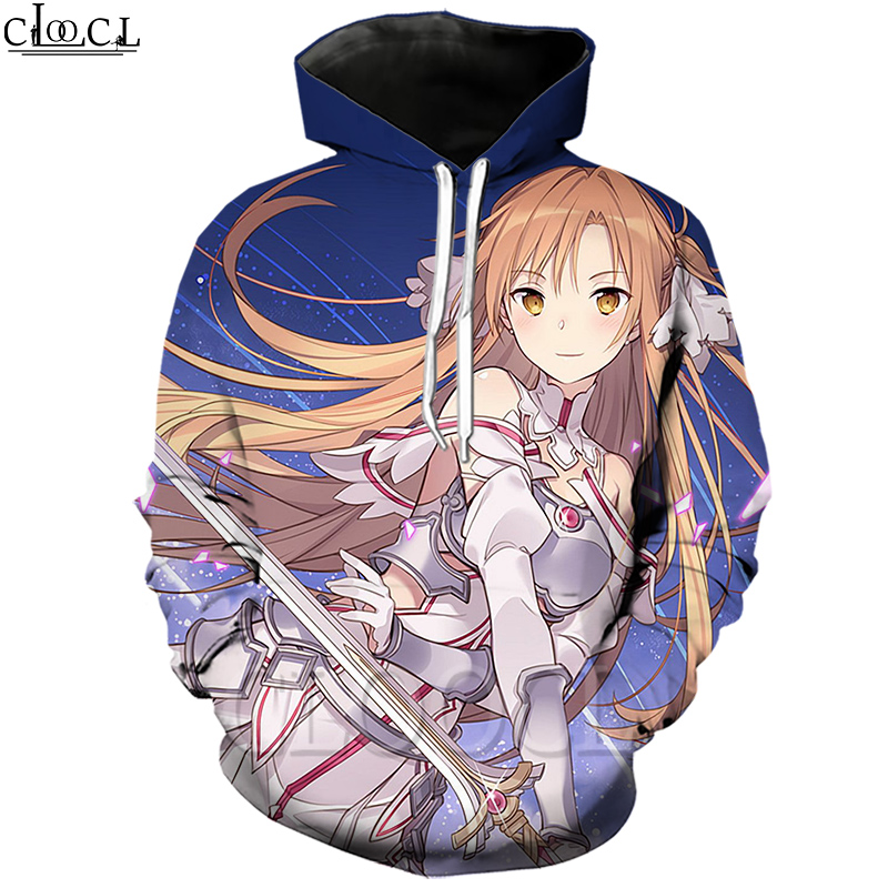 CLOOCL Fashion Newest Sword Art Online Hoodie Men Clothing 3D Print Hoodies Sweatshirt Men/Women Casual Hip Hop Streetwear Sportswear, Hoodie 1
CLOOCL Fashion Newest Sword Art Online Hoodie Men Clothing 3D Print Hoodies Sweatshirt Men/Women Casual Hip Hop Streetwear Sportswear, Hoodie 1