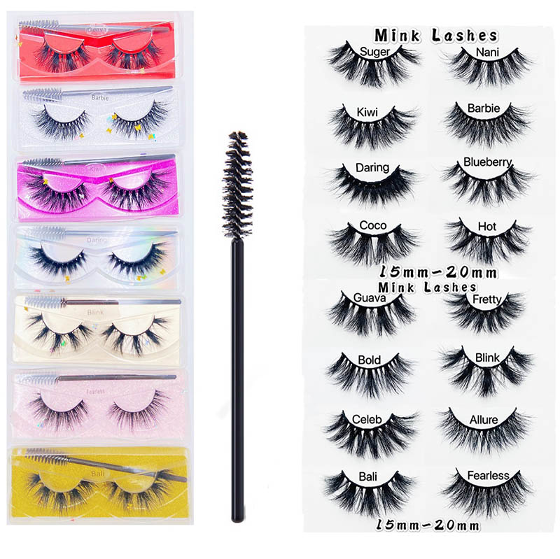 Free Shipping DHL Newest Fluffy Eyelashes 5D Mink Eyelash Lengthen Bushy lashes Natural Fake Eyelashes With Lashes Brush
Free Shipping DHL Newest Fluffy Eyelashes 5D Mink Eyelash Lengthen Bushy lashes Natural Fake Eyelashes With Lashes Brush