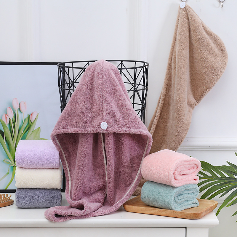 Soft Coral Fleece Absorbent Towel Microfiber Woman Long Hair Fast Drying Towel Solid Color Bath Wrap Hat Quickly Dry Cap Turban VT1683, 7 colors
Soft Coral Fleece Absorbent Towel Microfiber Woman Long Hair Fast Drying Towel Solid Color Bath Wrap Hat Quickly Dry Cap Turban VT1683, 7 colors