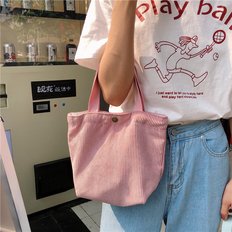 Bags for women 2020 mini casual handbag literary corduroy bag all-match ladies small hand bag retro cloth lunch, Blue
Bags for women 2020 mini casual handbag literary corduroy bag all-match ladies small hand bag retro cloth lunch, Blue