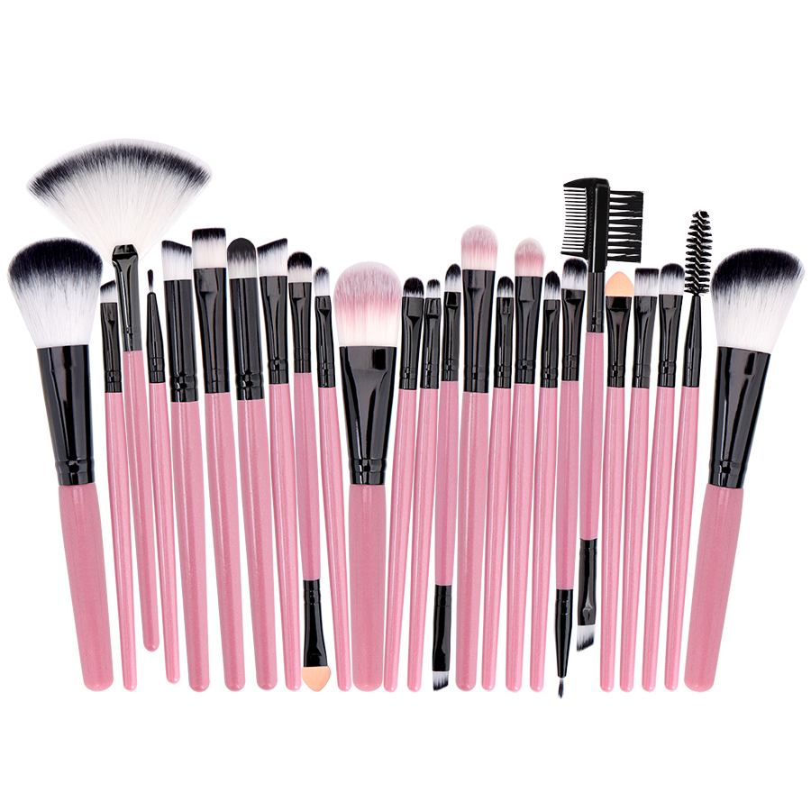 hot selling whosale 25 pcs eye brush japan high quality eyeshadow brush cosmetic tools facial makeup kabuki set