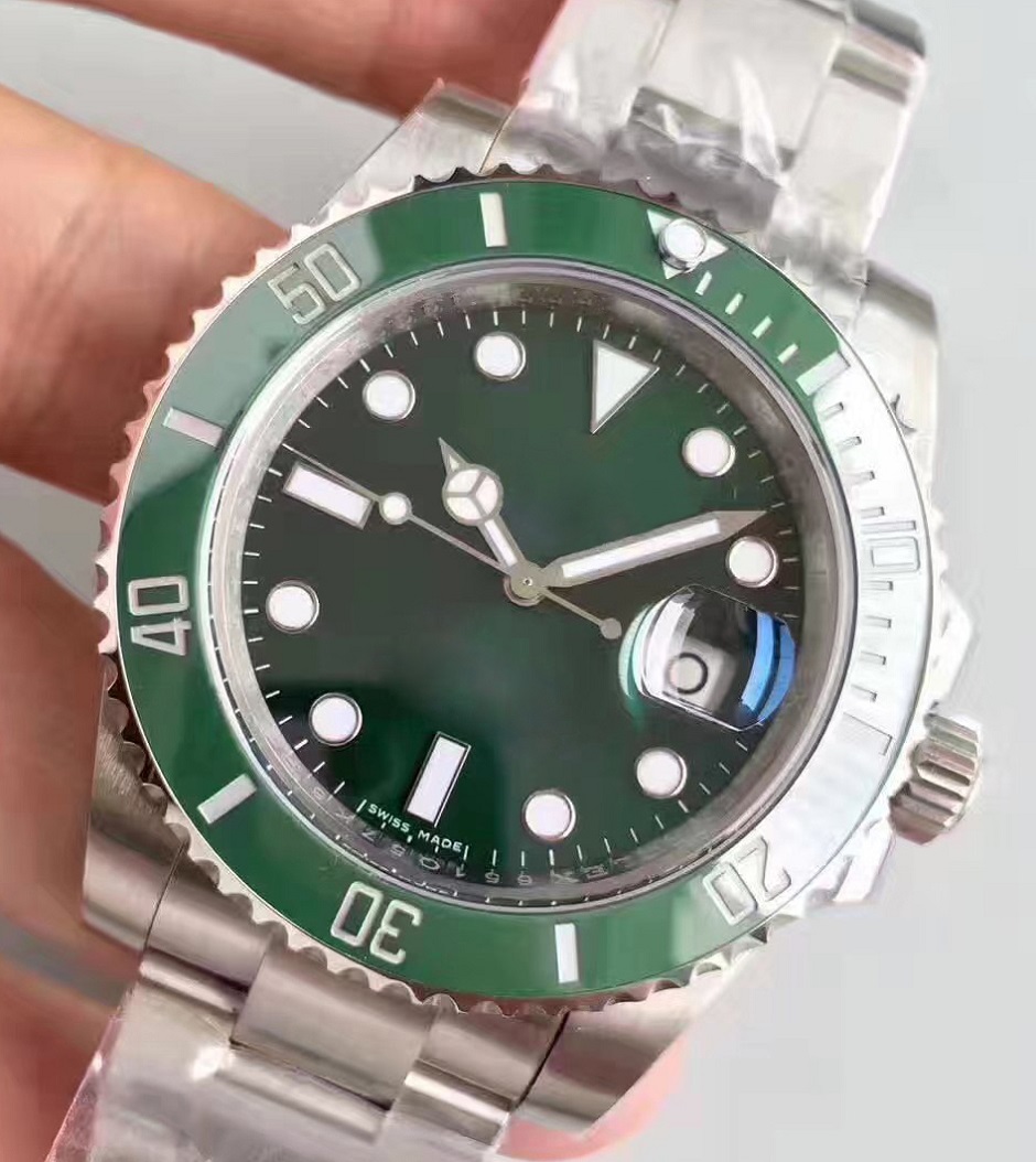 Ceramic Bezel Mens New Green Men 2813 Mechanical SS Automatic Movement Watch Sports Self-wind designer Fashion Watches Wristwatches, Original box 
Ceramic Bezel Mens New Green Men 2813 Mechanical SS Automatic Movement Watch Sports Self-wind designer Fashion Watches Wristwatches, Original box