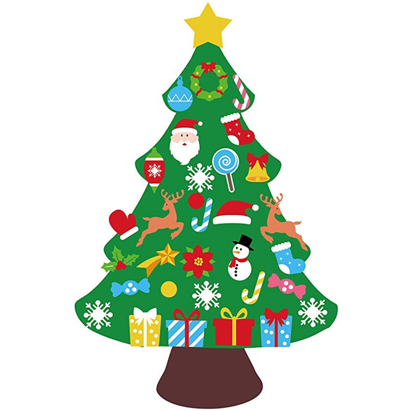 3Ft DIY Felt Christmas Tree Set with Toddlers 33Pcs Ornaments Xmas Decorations Wall Hanging Ornaments Kids Gifts Party Supplies
3Ft DIY Felt Christmas Tree Set with Toddlers 33Pcs Ornaments Xmas Decorations Wall Hanging Ornaments Kids Gifts Party Supplies
