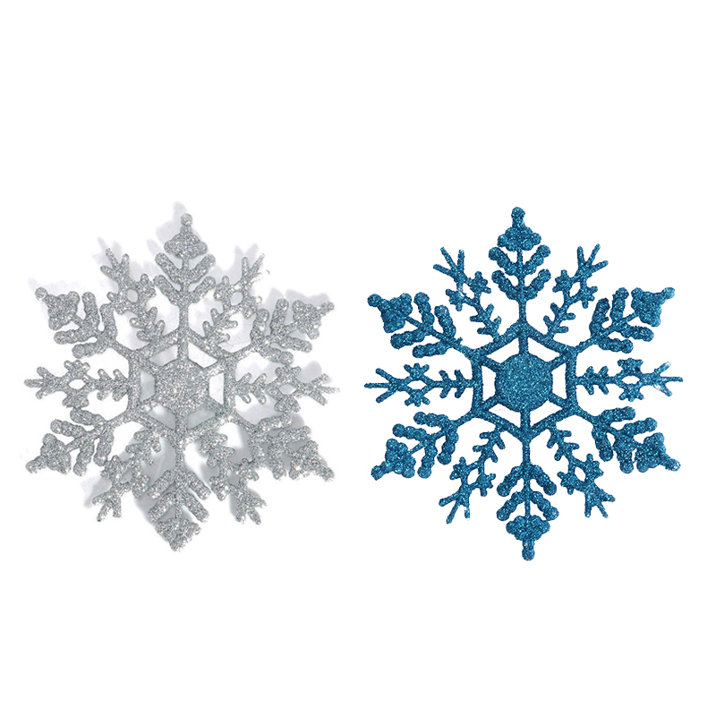 24 Pcs Glitter Snowflake Christmas Ornaments Xmas Tree Hanging Decoration , 12 Pcs Blue & 12 Silver
24 Pcs Glitter Snowflake Christmas Ornaments Xmas Tree Hanging Decoration , 12 Pcs Blue & 12 Silver