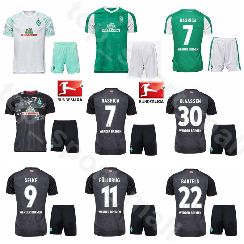 SV Werder Bremen 2020 2021 Soccer 30 Davy Klaassen Jersey Set 7 Milot Rashica 8 Yuya Osako 19 Joshua Sargent Football Shirt Kits, White with patch
SV Werder Bremen 2020 2021 Soccer 30 Davy Klaassen Jersey Set 7 Milot Rashica 8 Yuya Osako 19 Joshua Sargent Football Shirt Kits, White with patch