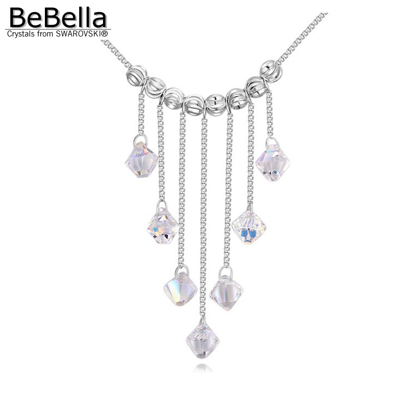 BeBella crystal beads tassel Pendant Necklaces made with Austrian crystals from Elements for women wedding jewelry
BeBella crystal beads tassel Pendant Necklaces made with Austrian crystals from Elements for women wedding jewelry