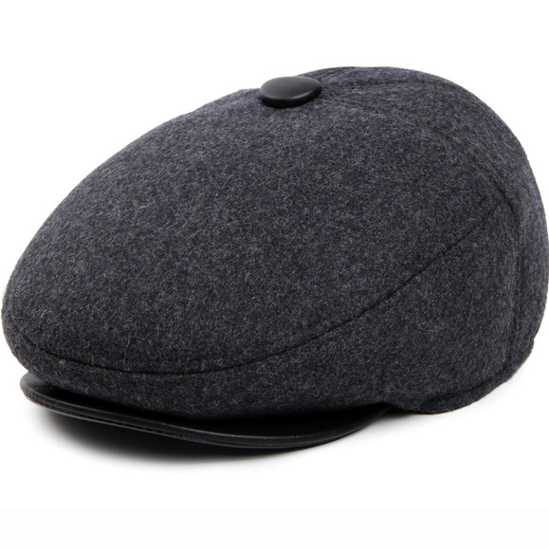 2020 Winter Woolen Ear Elderly Dad Men Cap Thick Warm Beret Hat Classic Design Visor Cap Snapback High Quality The Aged, Black
2020 Winter Woolen Ear Elderly Dad Men Cap Thick Warm Beret Hat Classic Design Visor Cap Snapback High Quality The Aged, Black