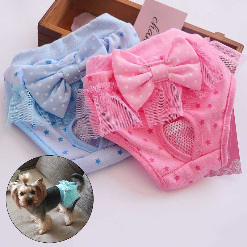 Pet Sanitary Physiological Pants Dog Diaper Washable Female Dog Shorts Panties Menstruation Underwear Pet Briefs
Pet Sanitary Physiological Pants Dog Diaper Washable Female Dog Shorts Panties Menstruation Underwear Pet Briefs