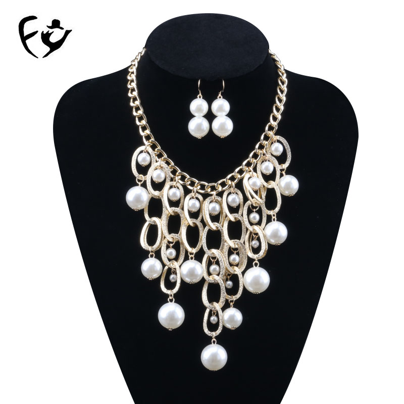 European And American Fashion High Imitation Pearl Multi-layer Bridal Banquet Accessories Exquisite Necklace Set
European And American Fashion High Imitation Pearl Multi-layer Bridal Banquet Accessories Exquisite Necklace Set