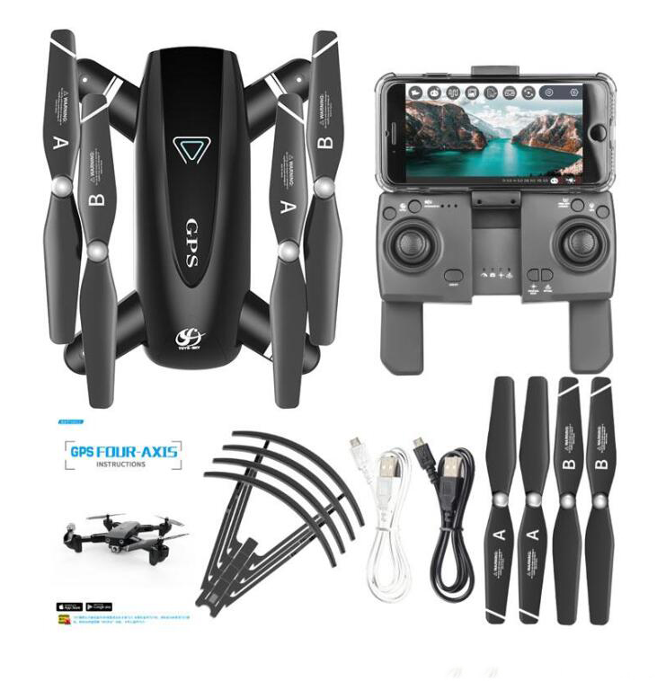 2020 GPS RC Drones Folding Quadcopter with 4K HD Camera 5G WiFi FPV 1080P RC Helicopter With Camera 4 Channel RC Aircraft
2020 GPS RC Drones Folding Quadcopter with 4K HD Camera 5G WiFi FPV 1080P RC Helicopter With Camera 4 Channel RC Aircraft
