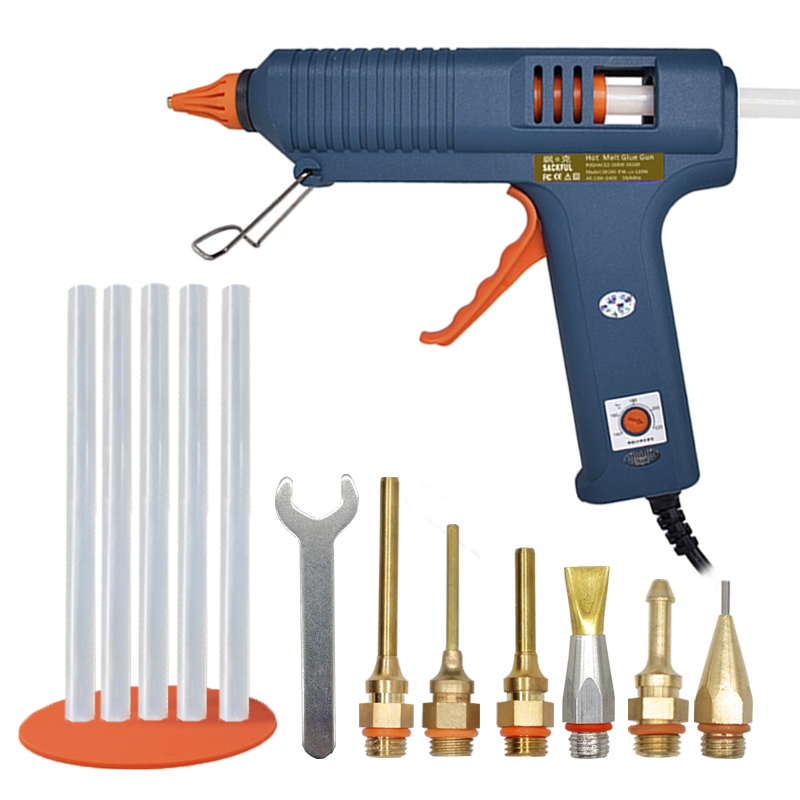 Hot Melt Glue Gun 150W Adjustable Temperature Glue Gun Nozzle 11mm Sticks Professional Indusrial Melt Adhesive Hot
Hot Melt Glue Gun 150W Adjustable Temperature Glue Gun Nozzle 11mm Sticks Professional Indusrial Melt Adhesive Hot
