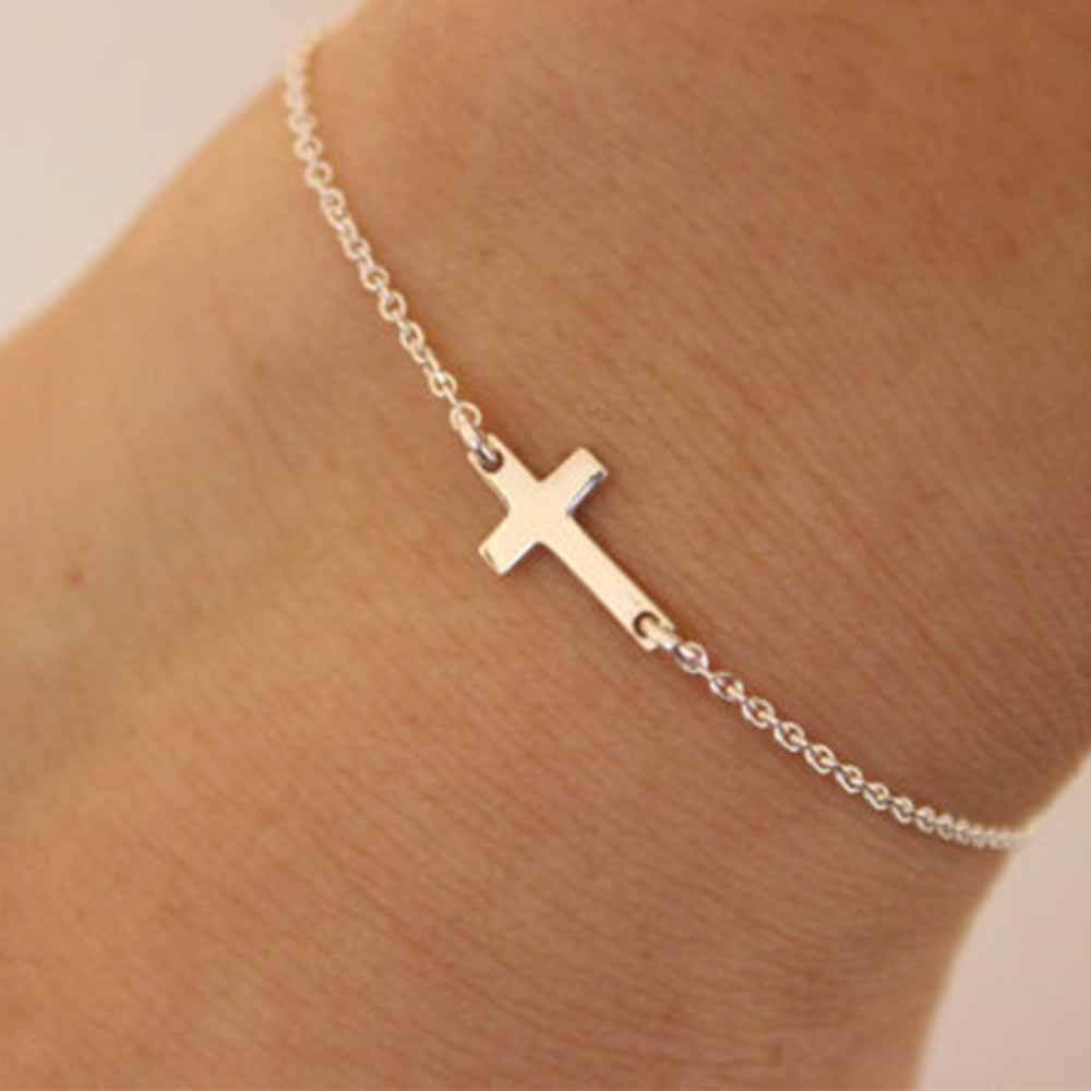 2018 charm cross cross chain bracelet fashion jewelry pulseras mujer women's bracelet, Black
2018 charm cross cross chain bracelet fashion jewelry pulseras mujer women's bracelet, Black
