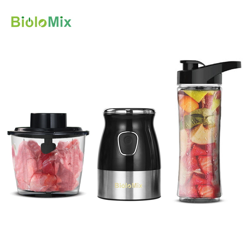 Multi Function 500W Portable Personal Blender Processor Mixer Juicer Meat Mincer Grinder with Chopper BPA FREE 600ml Bottle 
Multi Function 500W Portable Personal Blender Processor Mixer Juicer Meat Mincer Grinder with Chopper BPA FREE 600ml Bottle