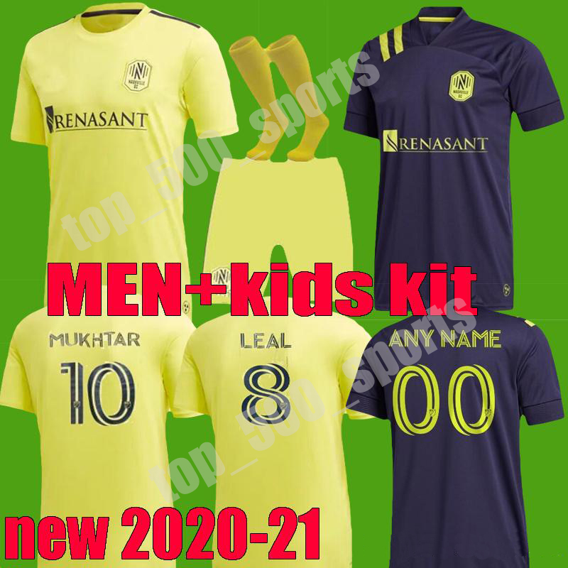 2020 Nashville SC soccer Jerseys 20 21 MLS Nashville Hany Mukhtar ZIMMERMAN Home away football shirt Kids kit enfants LEAL McCARTY uniform, Black;yellow
2020 Nashville SC soccer Jerseys 20 21 MLS Nashville Hany Mukhtar ZIMMERMAN Home away football shirt Kids kit enfants LEAL McCARTY uniform, Black;yellow