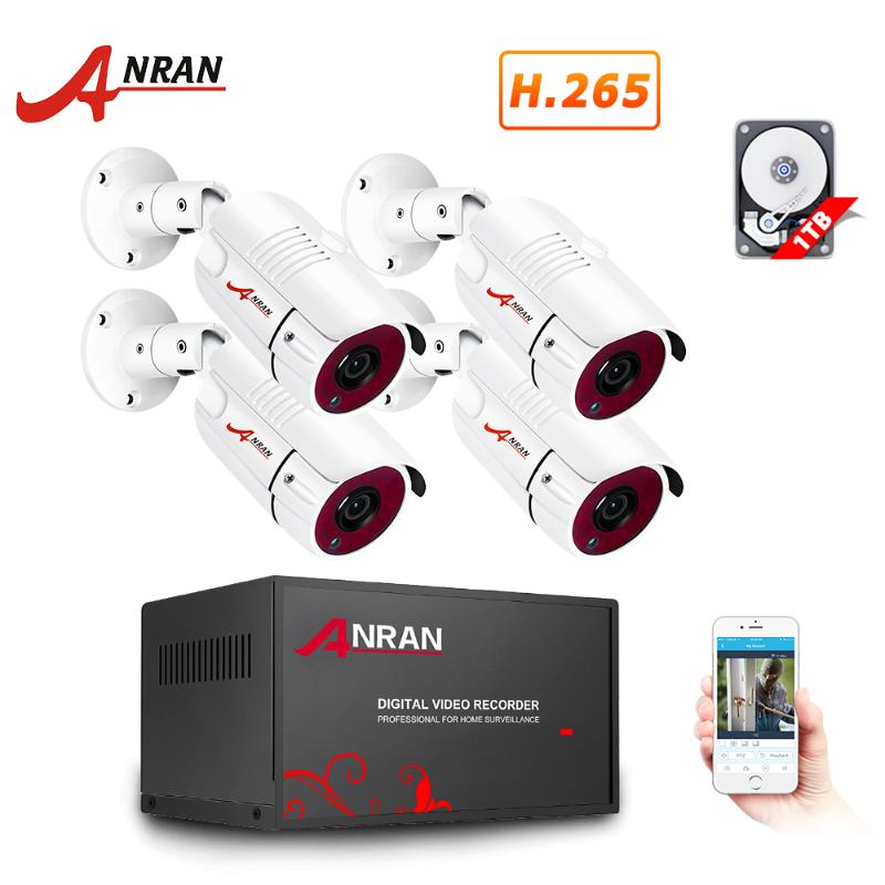ANRAN 1080P AHD DVR CCTV 4CH Security System IR Night Vision AHD Camera Kit Indoor&Outdoor Video Surveillance System
ANRAN 1080P AHD DVR CCTV 4CH Security System IR Night Vision AHD Camera Kit Indoor&Outdoor Video Surveillance System