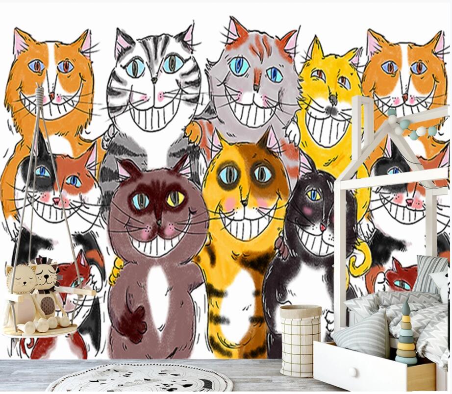 3d wall murals wallpaper custom mural on the wall Modern creative cute cat collection home decor photo wall paper for walls 3 d, Non woven wallpaper
3d wall murals wallpaper custom mural on the wall Modern creative cute cat collection home decor photo wall paper for walls 3 d, Non woven wallpaper