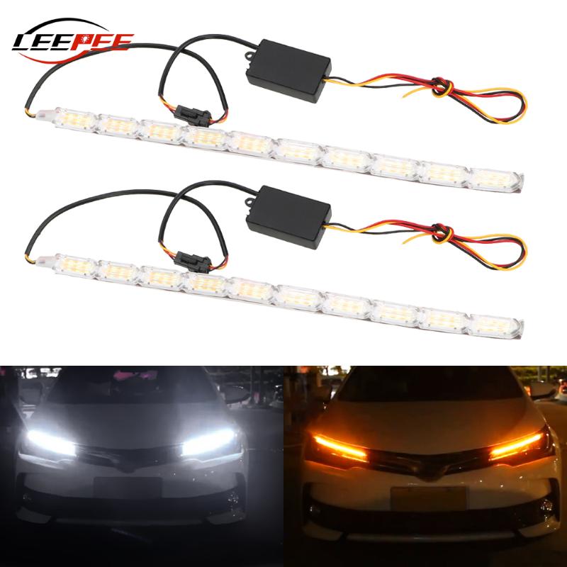 LEEPEE 2PCS Accessories Auto DRL Day Lamp Car LED Light Universal Crystal Eyes Flow Turn Signals Daytime Running Light, As pic
LEEPEE 2PCS Accessories Auto DRL Day Lamp Car LED Light Universal Crystal Eyes Flow Turn Signals Daytime Running Light, As pic