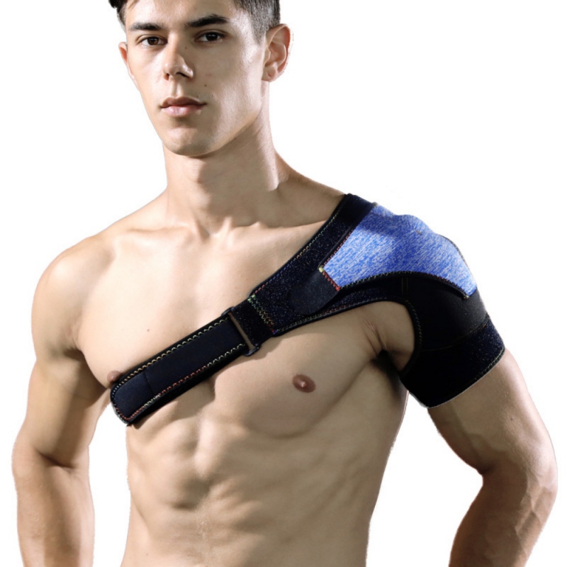 Adjustable Shoulder Brace Shoulder Immobilizer Pain Relief Compression Sleeve For Chronic Pain Torn Rotator Cuff Brace, Blue
Adjustable Shoulder Brace Shoulder Immobilizer Pain Relief Compression Sleeve For Chronic Pain Torn Rotator Cuff Brace, Blue