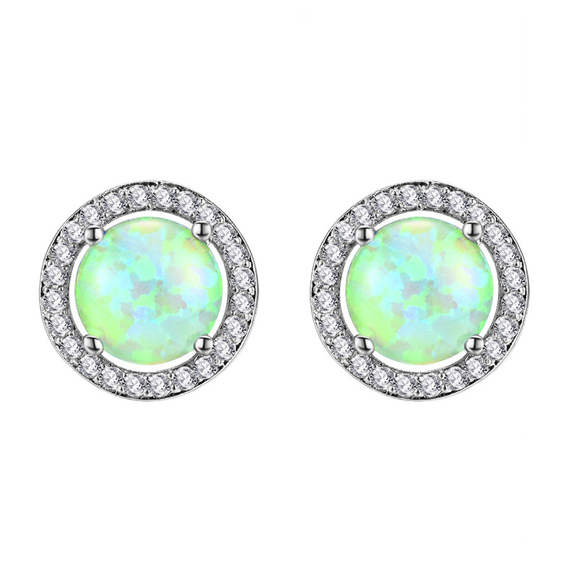 AprilGrass Brand Mystic Round White Fire Opal Earrings for Women Rose Gold Crystal Zirconia Stud Earring Wedding Jewelry Boucle D'oreille
AprilGrass Brand Mystic Round White Fire Opal Earrings for Women Rose Gold Crystal Zirconia Stud Earring Wedding Jewelry Boucle D'oreille