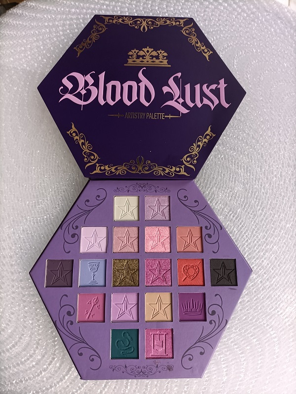 Newest J Star 18colors Blood Lust Eyeshadow Shimmer and Matte Puple Palette Eyeshadow Cosmetic Artistry Palette, Multi
Newest J Star 18colors Blood Lust Eyeshadow Shimmer and Matte Puple Palette Eyeshadow Cosmetic Artistry Palette, Multi