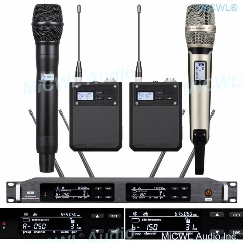 Microphones SKM6000 Digital Wireless Microphone System EW100 G4 300 Channel 2 Handheld QLXD Lavalier Headset BetlPack True Diversity Mic
Microphones SKM6000 Digital Wireless Microphone System EW100 G4 300 Channel 2 Handheld QLXD Lavalier Headset BetlPack True Diversity Mic