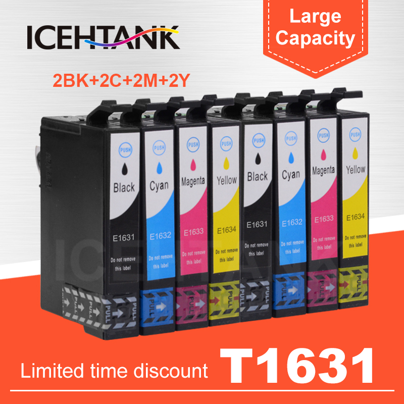 10PK T1631 T1621 16 16XL Compatible ink Cartridge for WorkForce WF 2010 2510 2520 2530 2540 2750 2760 Printer Full Ink
10PK T1631 T1621 16 16XL Compatible ink Cartridge for WorkForce WF 2010 2510 2520 2530 2540 2750 2760 Printer Full Ink