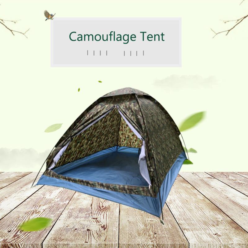 1PC 2 Persons Waterproof Camping Tents Portable 190T Camouflage Cloth Single Layer Tents for Outdoor Travel Hiking 200*140*110cm
1PC 2 Persons Waterproof Camping Tents Portable 190T Camouflage Cloth Single Layer Tents for Outdoor Travel Hiking 200*140*110cm