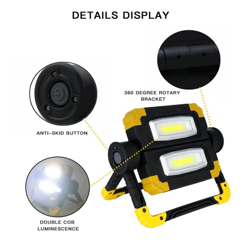 COB LED Work Garage Light Portable Folding Repair Light for Hiking Fishing Emergency Butterfly Outdoor Flood Lamp 700 Lumens
COB LED Work Garage Light Portable Folding Repair Light for Hiking Fishing Emergency Butterfly Outdoor Flood Lamp 700 Lumens