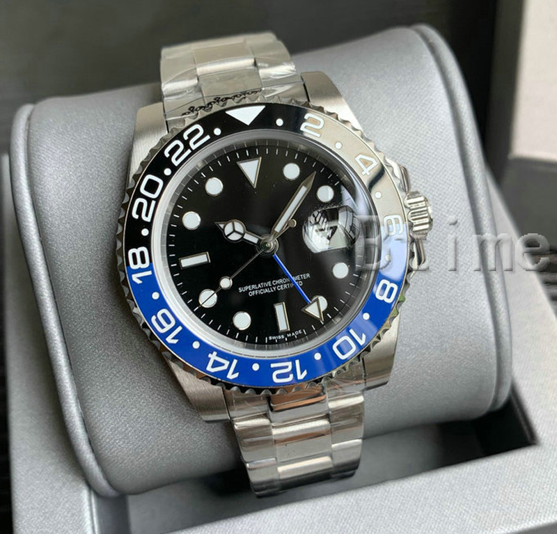 Ceramic Bezel Mens Mechanical SS 2813 Automatic Movement GMT Watch Sports Self-wind men Watches designer Wristwatches batman Btime, Slivery;brown
Ceramic Bezel Mens Mechanical SS 2813 Automatic Movement GMT Watch Sports Self-wind men Watches designer Wristwatches batman Btime, Slivery;brown