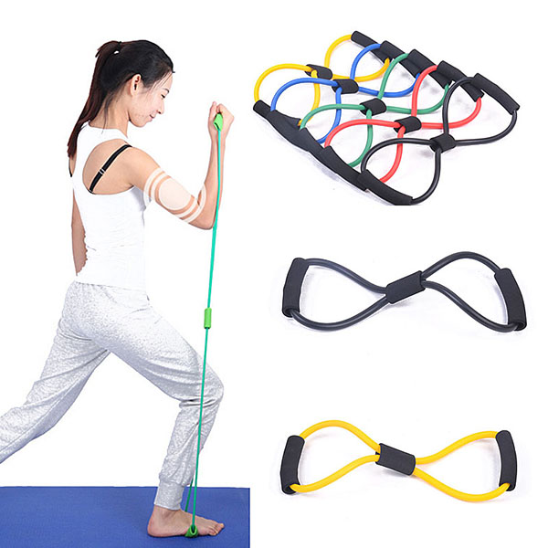 Chest Expander Resistance Bands 8 Shaped Exercise Stretching Strap for Home Exercise Fitness (Black
Chest Expander Resistance Bands 8 Shaped Exercise Stretching Strap for Home Exercise Fitness (Black