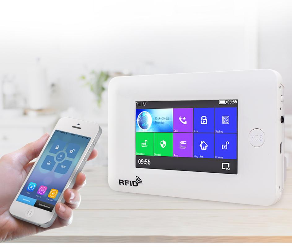 SmartYIBA GSM Wireless Wifi Burglar Alarm System Home Security APP Remote Control RFID Video IP Camera Wireless Smoke Sensor
SmartYIBA GSM Wireless Wifi Burglar Alarm System Home Security APP Remote Control RFID Video IP Camera Wireless Smoke Sensor