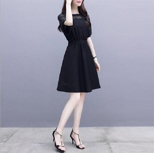 women fashion pleats puff sleeve solid dress chic office lady casual straight dresses dresses for grade dress, Pink
women fashion pleats puff sleeve solid dress chic office lady casual straight dresses dresses for grade dress, Pink