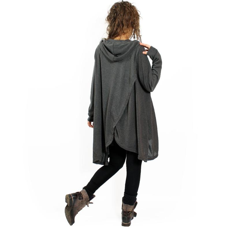 Sale Fashion Casual Female Shirt Long Sleeve Women Blouse And ShirtFashion Asymmetrical Solid Color Lady Hooded Top Blouses D30, Dark gray
Sale Fashion Casual Female Shirt Long Sleeve Women Blouse And ShirtFashion Asymmetrical Solid Color Lady Hooded Top Blouses D30, Dark gray