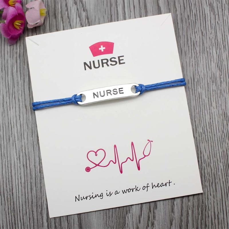Custom-Stethoscope Hat Chest OT EMT RN Charm Adjustable Bracelets for 's Gifts Statement With Card
Custom-Stethoscope Hat Chest OT EMT RN Charm Adjustable Bracelets for 's Gifts Statement With Card