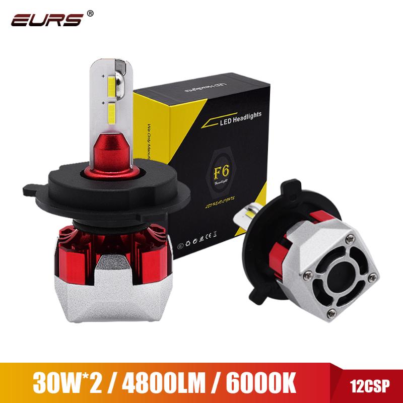 EURS Led-car Headlight bulb F6 H4 led H7 H1 H8/H9/ H11 9005 3 9006 auto 60W Motorcycle Headlamp Fog Lights 12V 24V 6000K
EURS Led-car Headlight bulb F6 H4 led H7 H1 H8/H9/ H11 9005 3 9006 auto 60W Motorcycle Headlamp Fog Lights 12V 24V 6000K
