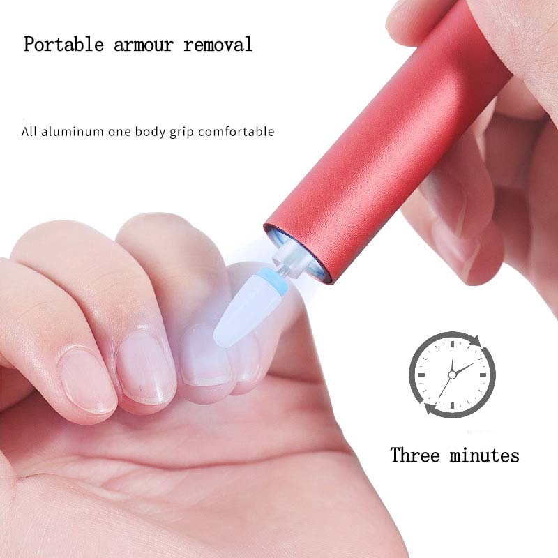 Portable Usb Electric Nail Drill Machine Manicure Set Pedicure Nail Gel Remover File Professional Polishing With LED Light
Portable Usb Electric Nail Drill Machine Manicure Set Pedicure Nail Gel Remover File Professional Polishing With LED Light