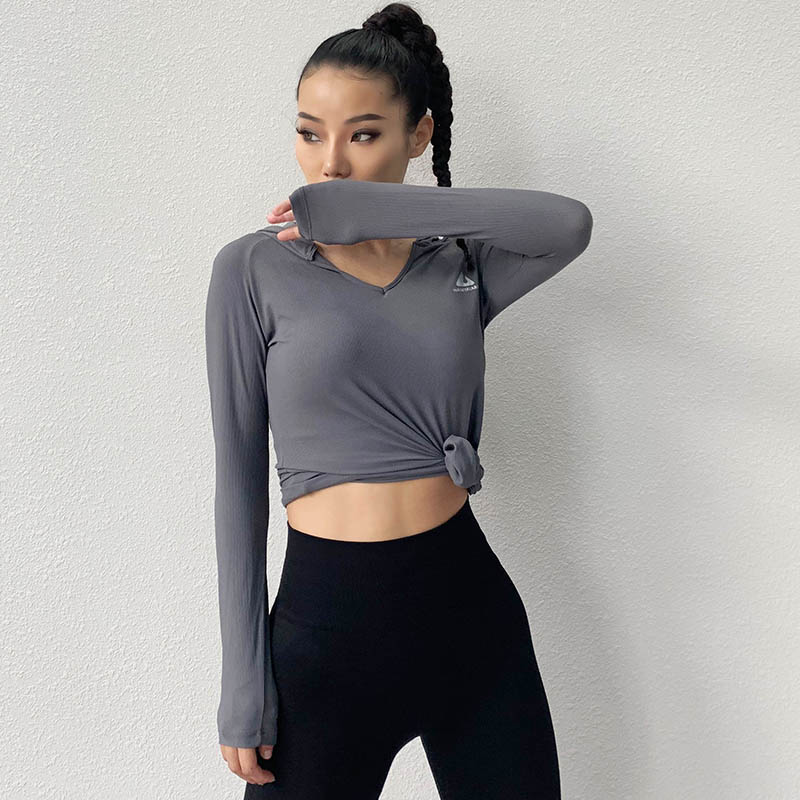 GUTA Women Gym White Yoga Crop Tops Yoga Shirts Long Sleeve Workout Tops Fitness Running Sport T-Shirts Training Sportswear, Black
GUTA Women Gym White Yoga Crop Tops Yoga Shirts Long Sleeve Workout Tops Fitness Running Sport T-Shirts Training Sportswear, Black