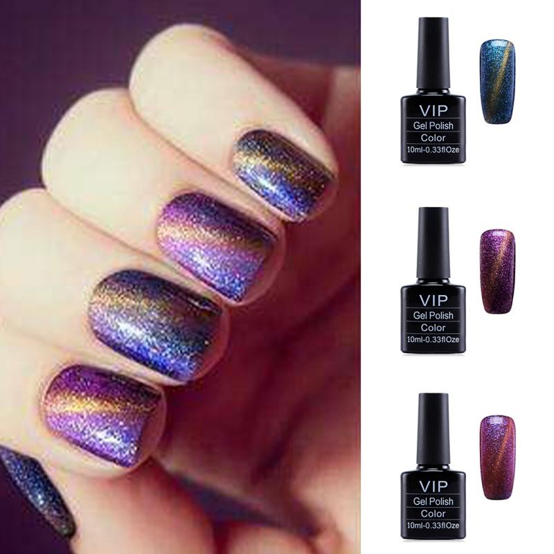 Fashion 10ml Star Cat Eyes Magnetic Nail UV Gel Polish Permanent Nail Varnish Gel Manicure Top Coat Base Polish UV, F-07
Fashion 10ml Star Cat Eyes Magnetic Nail UV Gel Polish Permanent Nail Varnish Gel Manicure Top Coat Base Polish UV, F-07
