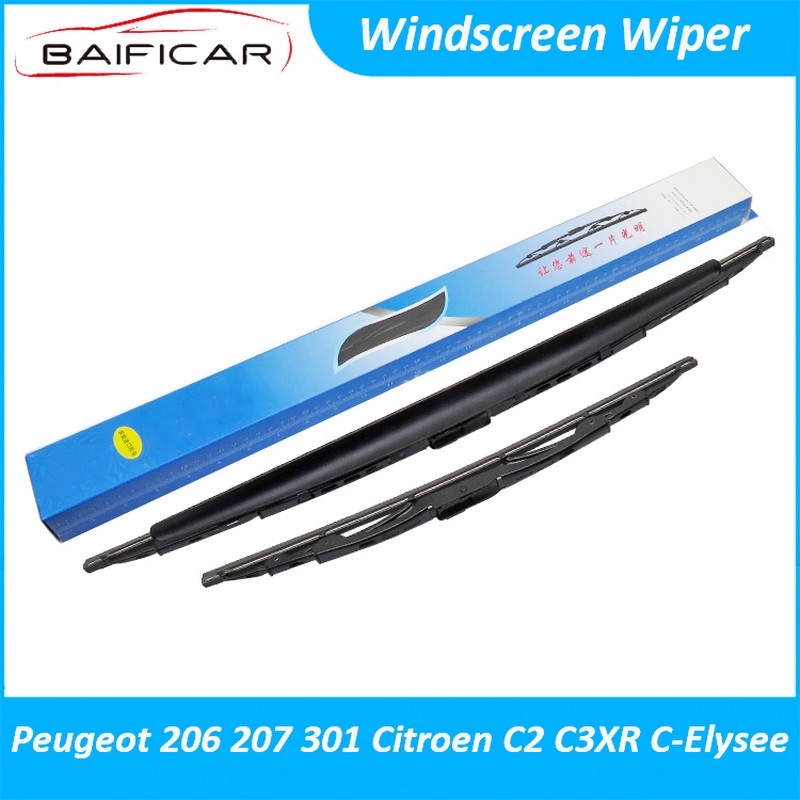 Baificar Brand New Windscreen Wiper Rain Front Windshield Blades 6226FG For 206 207 301 C2 C3XR C-Elysee
Baificar Brand New Windscreen Wiper Rain Front Windshield Blades 6226FG For 206 207 301 C2 C3XR C-Elysee