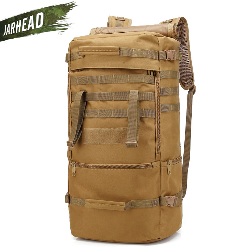 60L Multifunction Canvas Outdoor Sports Tactical Rucksack Travel Camping Hiking Backpack Climbing Bag Shoulder Bag, Black
60L Multifunction Canvas Outdoor Sports Tactical Rucksack Travel Camping Hiking Backpack Climbing Bag Shoulder Bag, Black